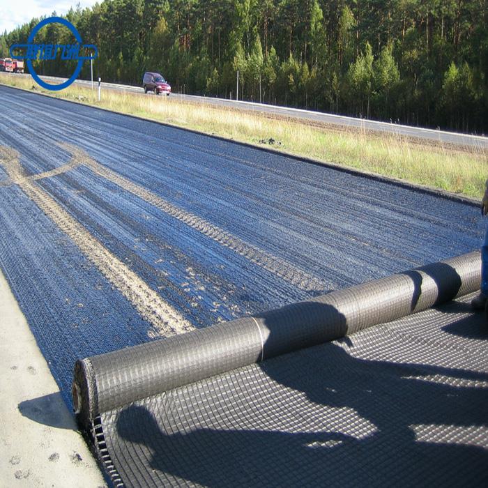 Fiberglass Geogrids For Asphalt Pavement